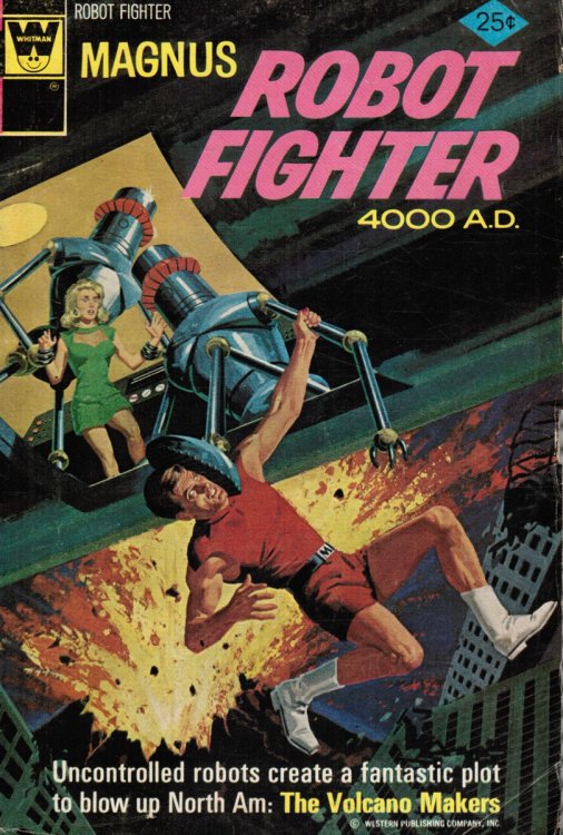 Robot Fighter Magnus Robot Fighter 4000 A. D. #38