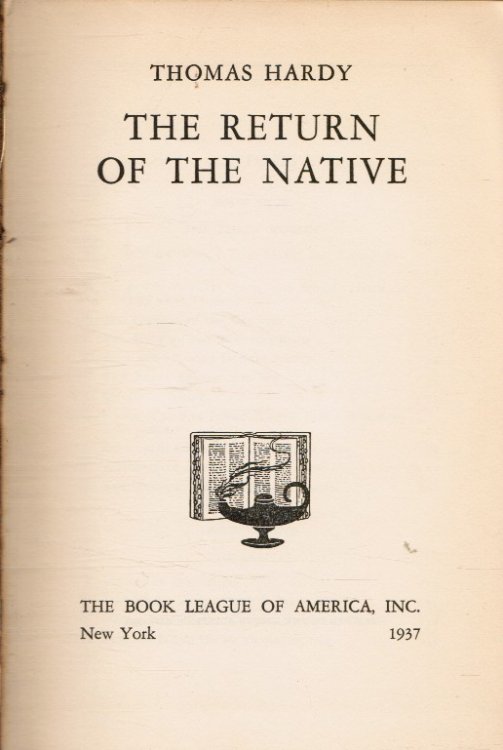 The Return Of The Native