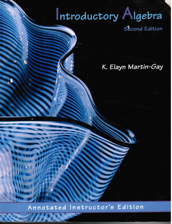 Introductory Algebra: Annotated Instructor's Edition