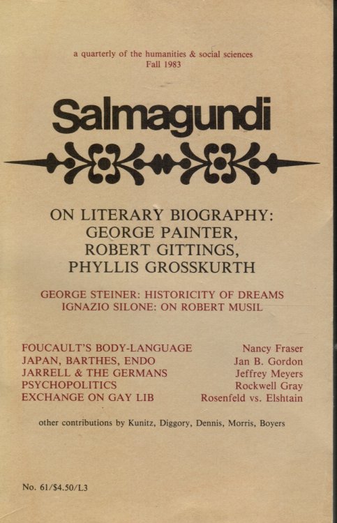 Salmagundi: No. 61: Fall 1983