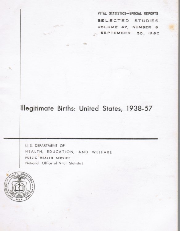 Illegitimate Births: United States, 1938-57