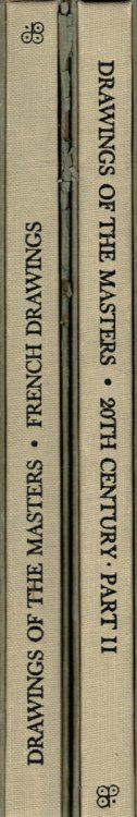 2 Volumes: French Drawings and 20th Century Drawings in Slipcases