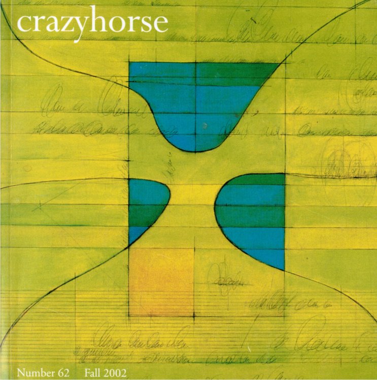 crazyhorse: number 62, Fall 2002