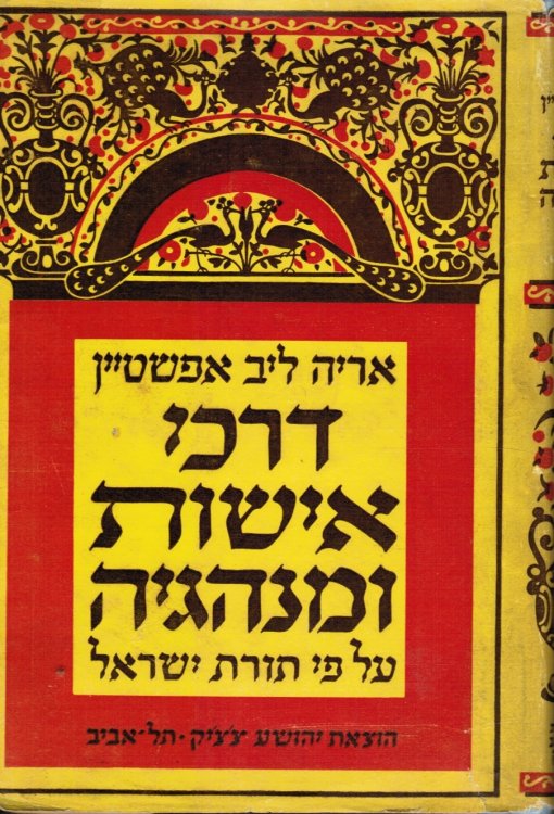 Darke Eeshus V'Minhageha: Al Pi Toras Yisrael (Sex in the Jewish Law)