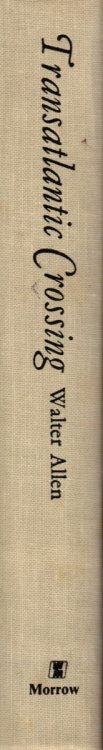Transatlantic Crossing; American Visitors to Britain and British Visitors to America in the Nineteenth Century
