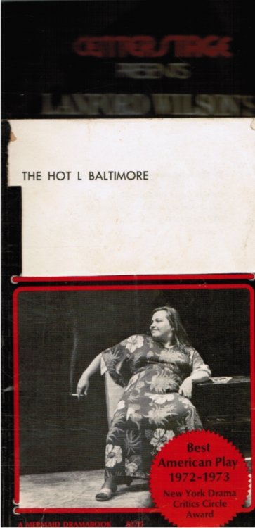 The Hot L Baltimore Book PLUS Playbill