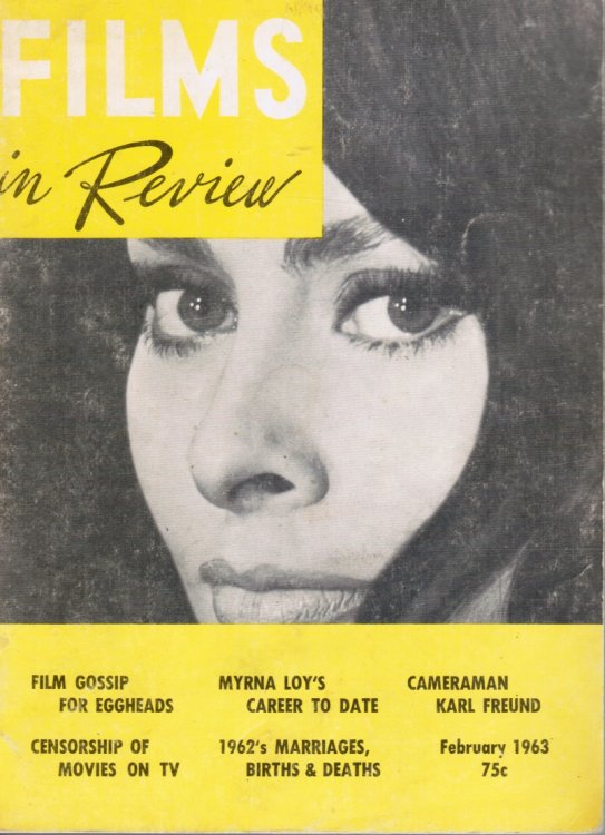 Films in Review Vol XIV N0 2 February 1963