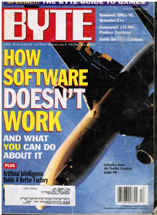 Image for BYTE Magazine December 1995 BYTE Magazine December 1995