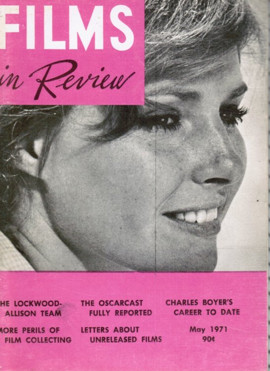 Films in Review: May 1971 Jennifer O'Neill (COVER)