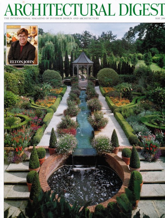 Architectural Digest, May 2000 Elton John (Cover)