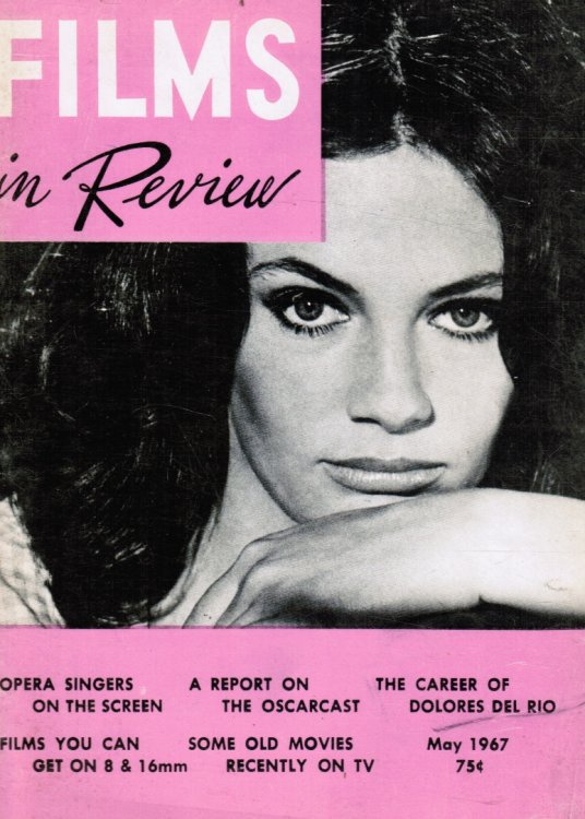 Films in Review May 1967 Jackie Bisset (Cover)