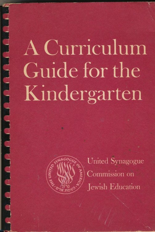 A Curriculum Guide for the Kindergarten