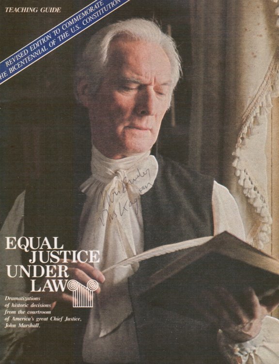 Equal Justice under Law: John Marshall, Chief Justice