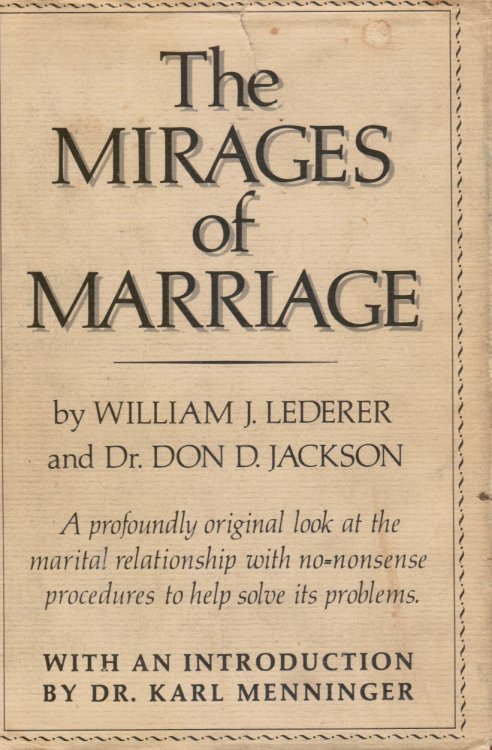 Image for The Mirages of Marriage The Mirages of Marriage