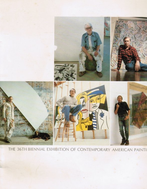 The 36th Biennial Exhibition of Contemporary American Painting: Willem De Kooning, Jasper Johns, Ellsworth Kelly, Roy Lichtenstein, Robert Rauschenberg