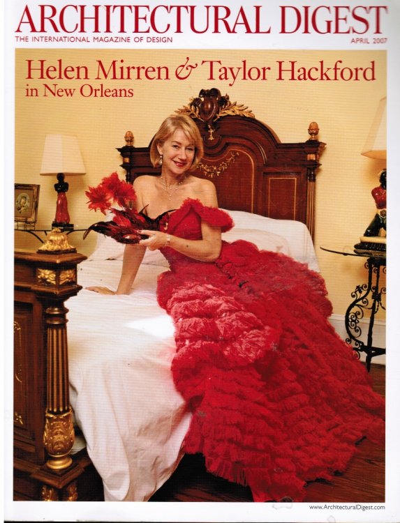 Architectural Digest April 2007