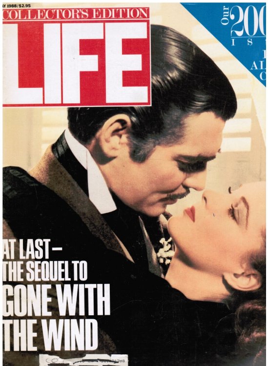 Life Magazine (May 1988) - 2000th Issue (All Covers Shown Inside) Scarlett & Rhett, Gone with the Wind (Cover)