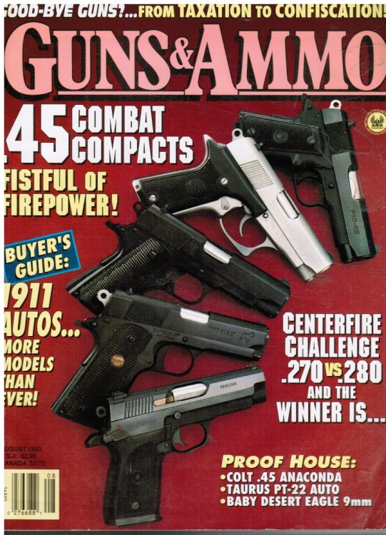 Guns and Ammo August 1993