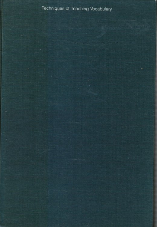 Image for Techniques of Teaching Vocabulary Techniques of Teaching Vocabulary
