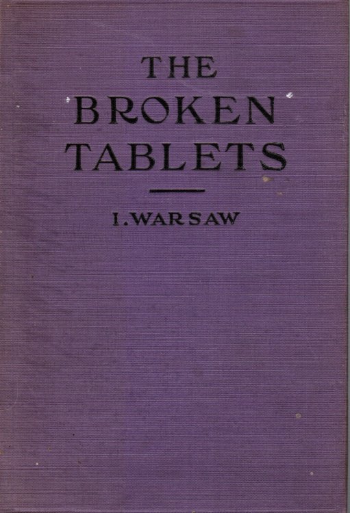 The Broken Tablets (A Photograph of Life)