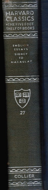 English Essays: From Sir Philip Sidney to Macaulay