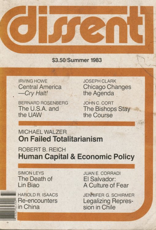 Dissent Magazine: Summer 1983