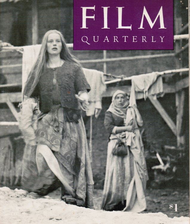 Film Quarterly, Vol. 22, No. 4 Summer, 1969