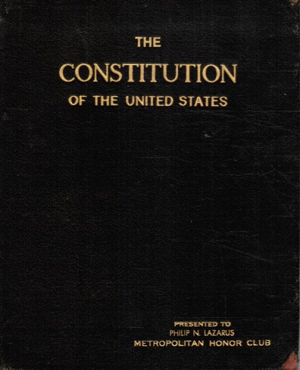 The Constitution of the United States - Also the Declaration of Independence and Lincoln's Gettysburg Address