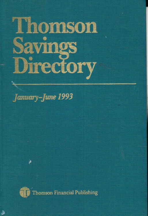 Thomson Savings Directory January - June 1993