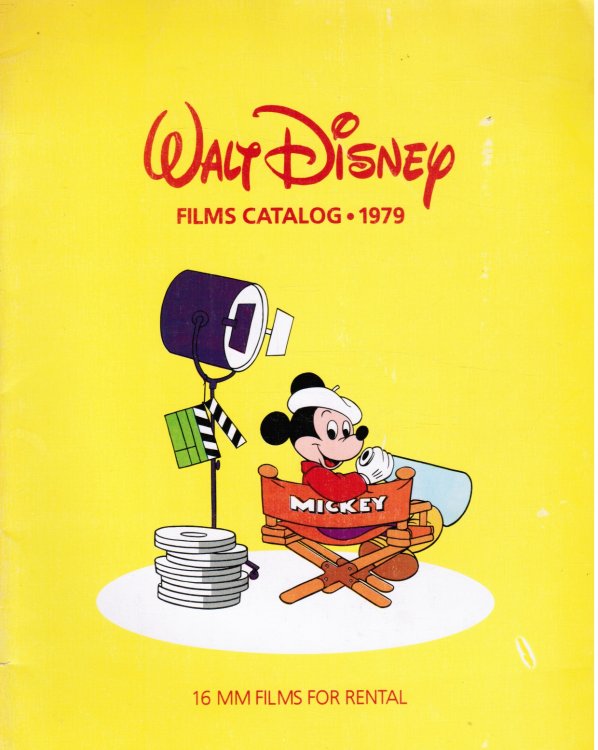 Walt Disney Films Catalog - 16 MM Films for Rental (1979)