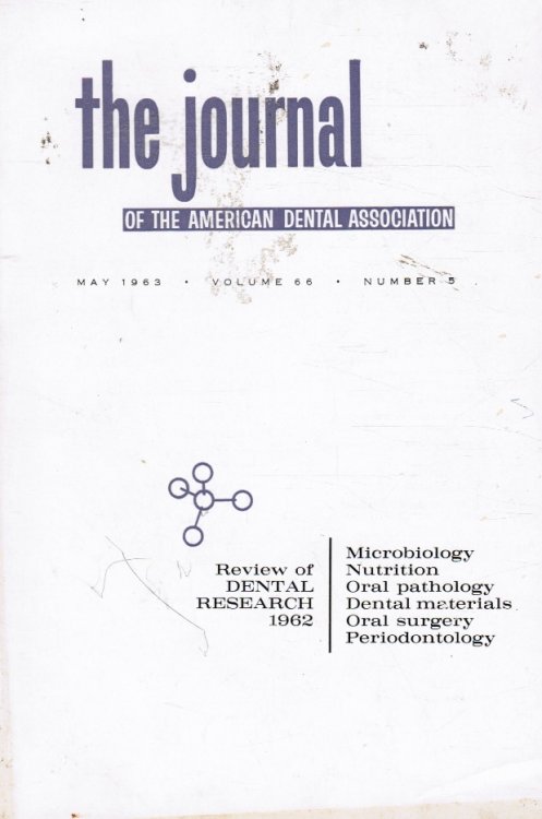 The Journal of the American Dental Association: May 1963