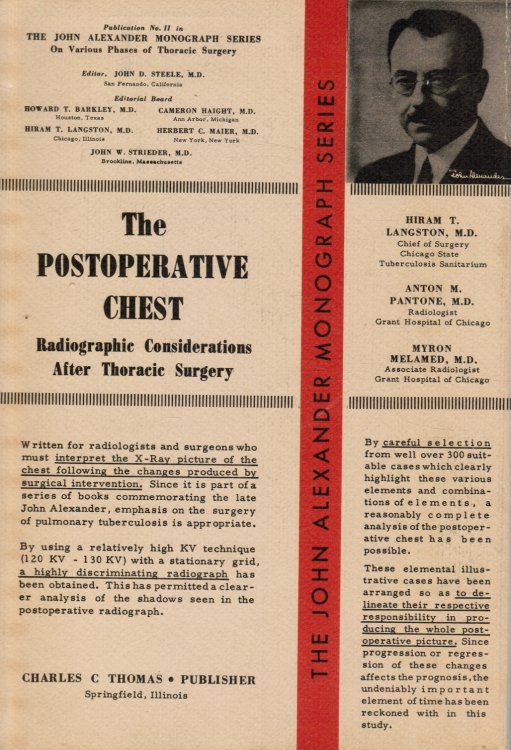 The Postoperative Chest: Radiographic Considerations after Thoracic Surgery