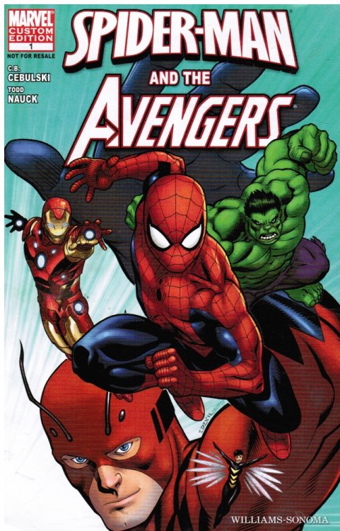 Spider-Man and the Avengers (Williams-Sonoma)