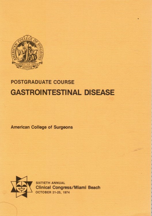 Postgraduate Course: Gastrointestinal Disease