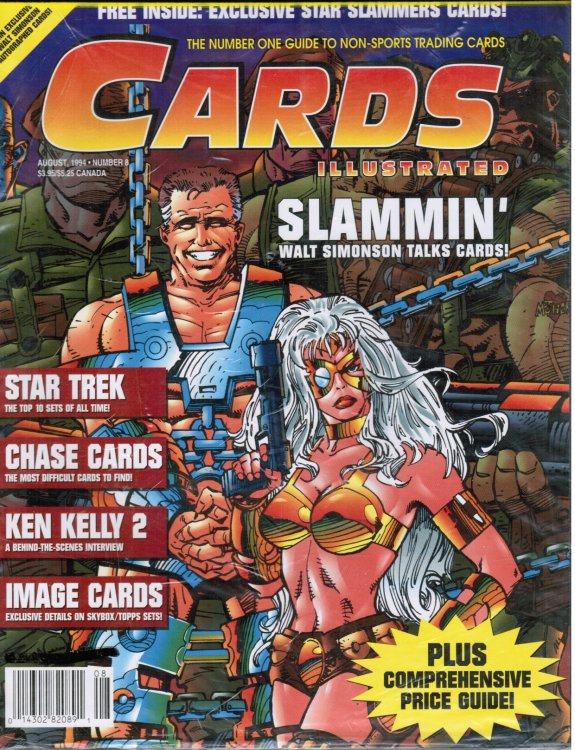 Cards Illustrated No.8 Aug 1994 Slammin' Walt Simonson talks cards!