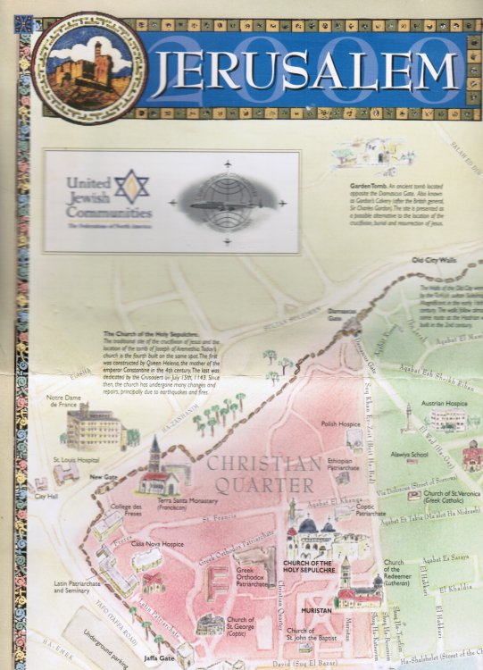 Jerusalem Map
