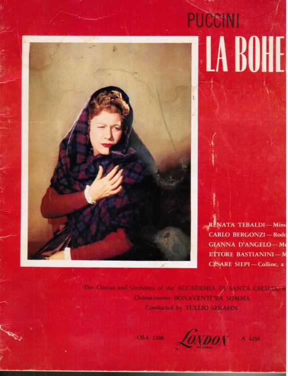 Puccini : La Boheme