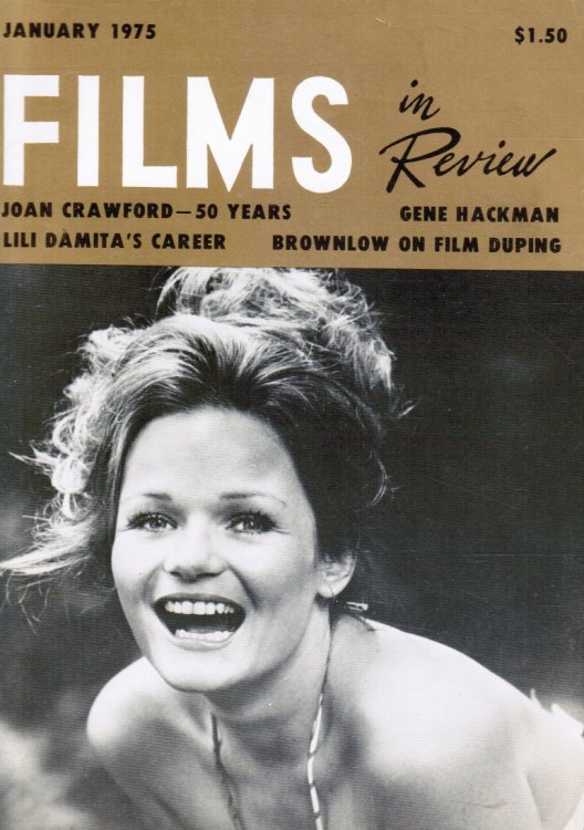 Films in Review / Vol. XXVI, No. 1 / January 1975 Valerie Perrine (Cover)
