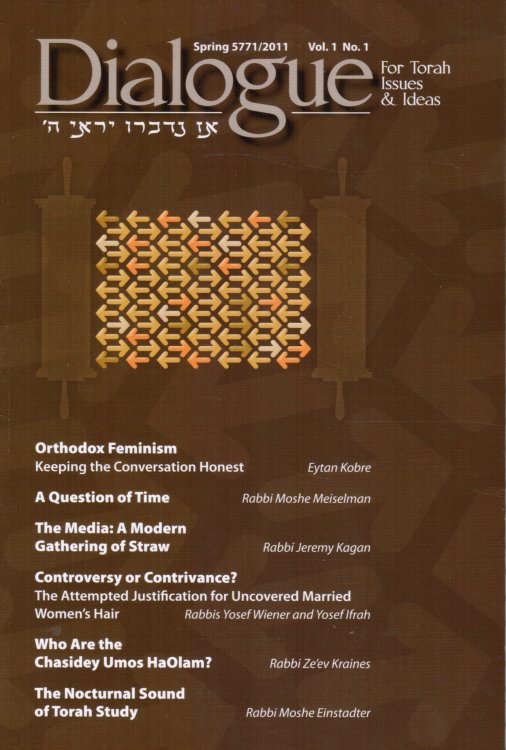 Dialogue for Torah Issues & Ideas Vol 1 No 1