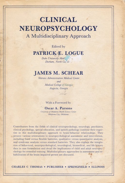 Clinical Neuropsychology