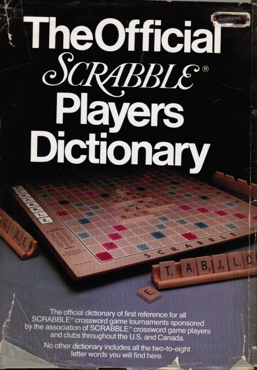 The Official Scrabble Players Dictionary