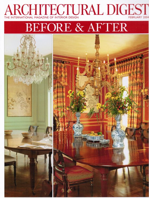 Architectural Digest 2004 February - Before & After