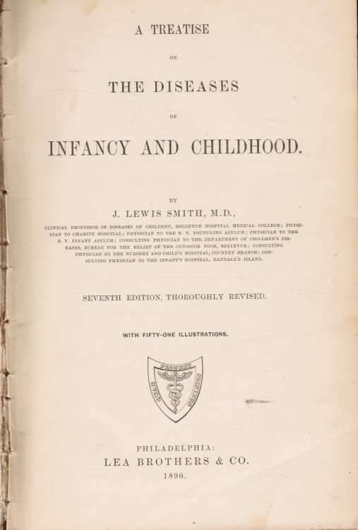 A Treatise on the Diseases of Infancy and Childhood