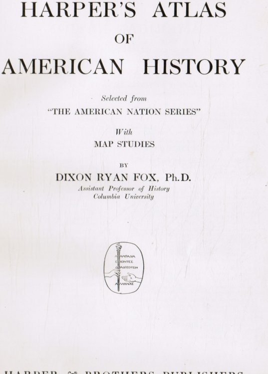 Harper's Atlas of American History