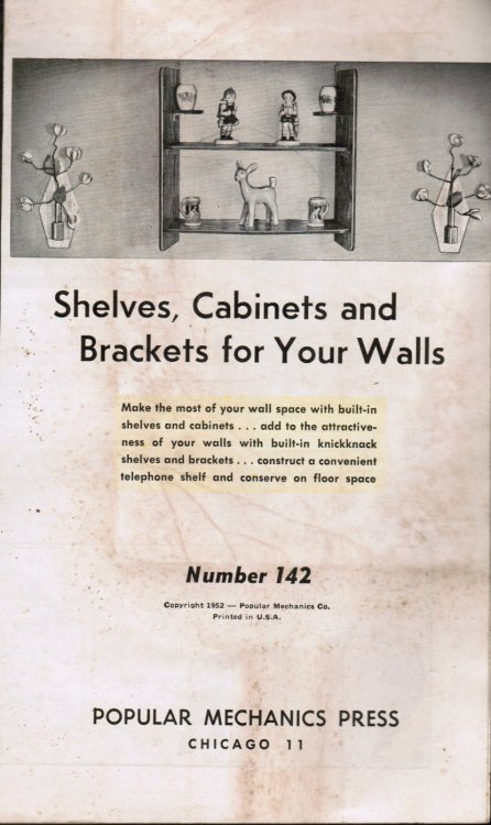 Shelves, Cabinets and Brackets for Your Walls