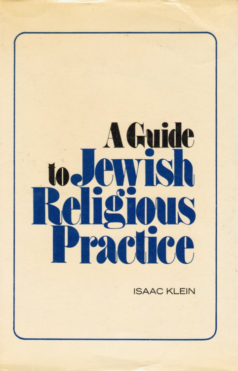 A Guide to Jewish Religious Practice