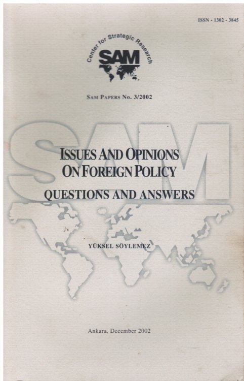 Issues and Opinions of Foreign Policy: Questions and Answers