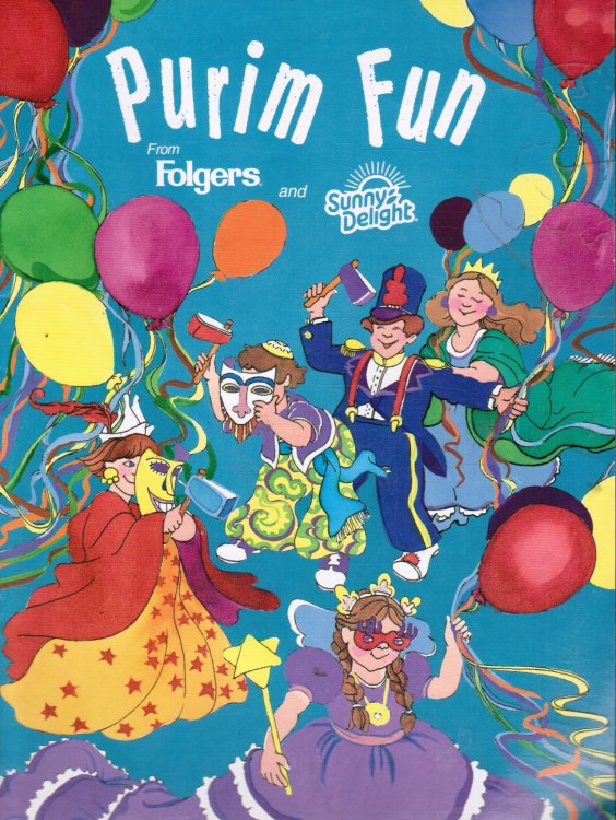 Purim Fun from Folgers and Sunny Delight