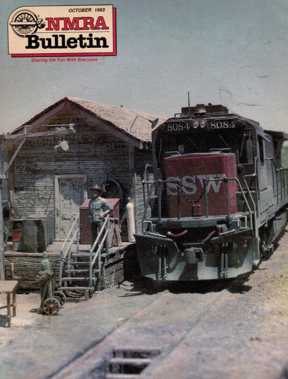 NMRA [National Model Railroad Association] Bulletin, Vol.60, Number 2 - October 1993