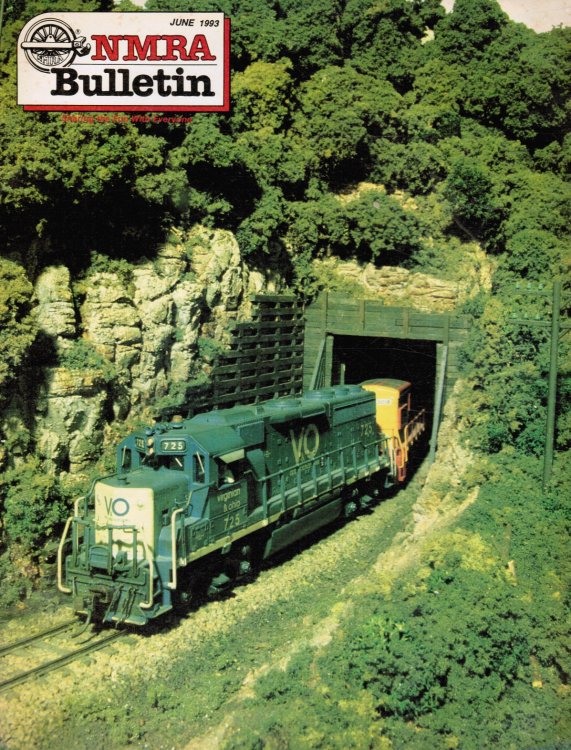 NMRA [National Model Railroad Association] Bulletin, Vol.59, Number 10, June 1993